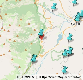 Mappa Via Trieste, 66015 Fara San Martino CH, Italia (6.62313)