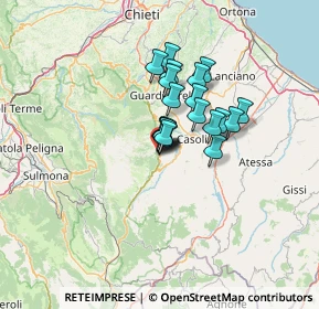 Mappa Via Trieste, 66015 Fara San Martino CH, Italia (8.676)