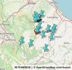 Mappa Via Trieste, 66015 Fara San Martino CH, Italia (11.165)