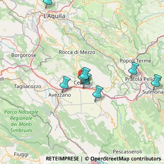 Mappa Via Filippo Carusi, 67043 Celano AQ, Italia (32.53778)