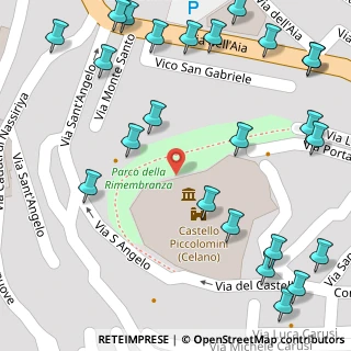 Mappa Largo Cavalieri di Vittorio Veneto, 67043 Celano AQ, Italia (0.0875)