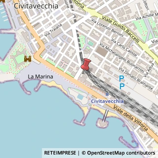 Mappa Via Santa Fermina, 11, 00053 Civitavecchia, Roma (Lazio)