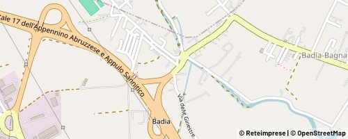 Mappa Sulmona