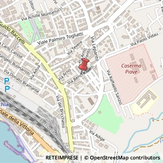 Mappa Via Benci e Gatti, 15, 00053 Civitavecchia, Roma (Lazio)