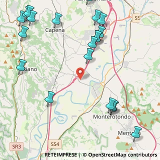 Mappa Via del giardino, 00060 Castelnuovo di Porto RM, Italia (6.314)