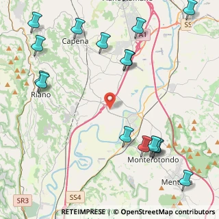 Mappa Via del giardino, 00060 Castelnuovo di Porto RM, Italia (6.32111)