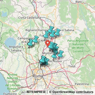 Mappa Via del giardino, 00060 Castelnuovo di Porto RM, Italia (10.499)