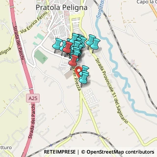 Mappa Via Per Prezza, 67035 Pratola Peligna AQ, Italia (0.32414)
