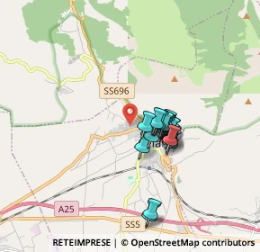 Mappa Via Enea Merolli, 67043 Celano AQ, Italia (1.3255)