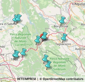 Mappa Via delle Industrie, 67061 Carsoli AQ, Italia (17.0075)