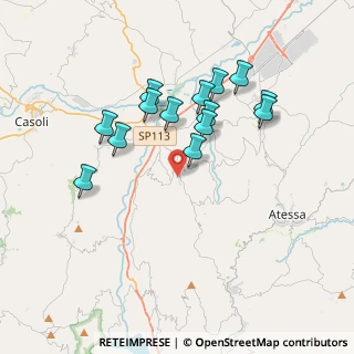 Mappa Via Castello, 66044 Archi CH, Italia (3.54571)