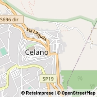 Mapa Celano