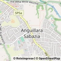 Hartă Anguillara Sabazia