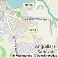 Mapa Anguillara Sabazia