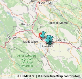 Mappa Piano t snc, 67062 Magliano de' Marsi AQ, Italia (19.94182)