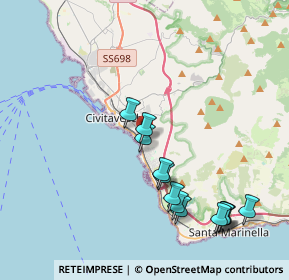 Mappa Via Don Giovanni Minzoni, 00053 Civitavecchia RM, Italia (4.40308)