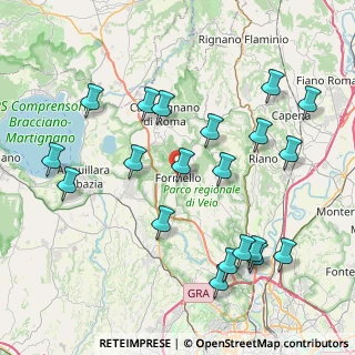Mappa Viale Umberto I, 00060 Formello RM, Italia (9.478)