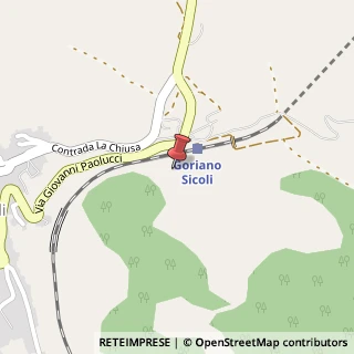 Mappa 67030 Goriano Sicoli AQ, Italia, 67030 Goriano Sicoli, L'Aquila (Abruzzo)