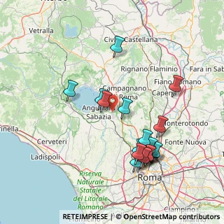 Mappa Via di Prato Corazza, 00123 Roma RM, Italia (16.8175)