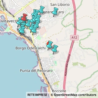 Mappa Via Sicilia, 00053 Civitavecchia RM, Italia (1.32)
