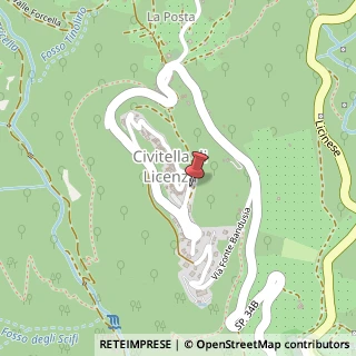 Mappa Via della Torre, 41, 00026 Licenza, Roma (Lazio)
