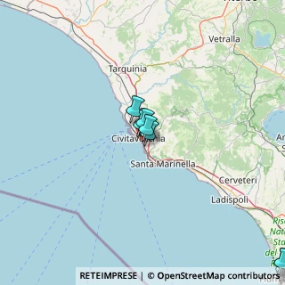 Mappa SS Aurelia Sud, 00053 Civitavecchia RM, Italia (29.27714)