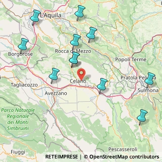 Mappa Via Le Foci e Gole di Celano, 67043 Celano AQ, Italia (20.11455)