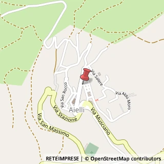 Mappa Via Armando Diaz, 9, 67041 Aielli, L'Aquila (Abruzzo)