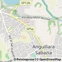 Hartă Anguillara Sabazia