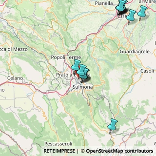Mappa SS 17 KM. 95.800 - 67039, 67039 Sulmona AQ, Italia (23.23294)