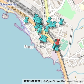 Mappa Via Borgo Odescalchi, 00053 Civitavecchia RM, Italia (0.172)