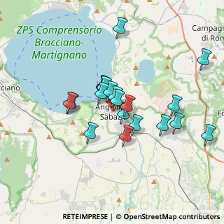 Mappa Via di Prato Viale, 00061 Anguillara Sabazia RM, Italia (3.0905)