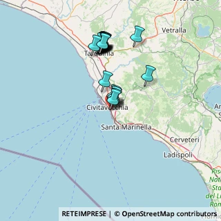 Mappa Via Giacomo Puccini, 00053 Civitavecchia RM, Italia (13.5435)