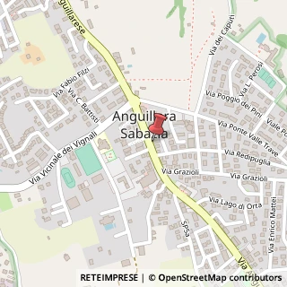 Mappa Via Anguillarese, 47, 00061 Anguillara Sabazia, Roma (Lazio)
