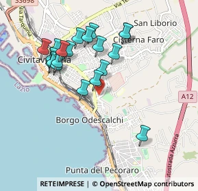 Mappa Piazzale Edoardo D'Onofrio, 00053 Civitavecchia RM, Italia (0.965)