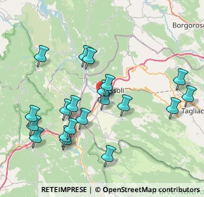 Mappa Km. 69 Via Tiburtina, 67061 Carsoli AQ, Italia (8.329)