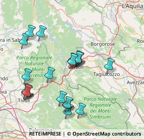 Mappa Km. 69 Via Tiburtina, 67061 Carsoli AQ, Italia (16.7815)