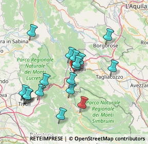 Mappa Località, 67061 Carsoli AQ, Italia (15.16167)