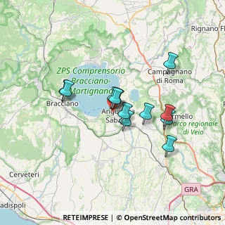 Mappa Scuola, 00061 Anguillara Sabazia RM, Italia (5.7075)