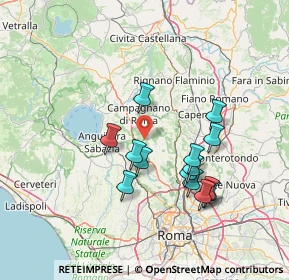 Mappa Via Monte Madonna, 00060 Formello RM, Italia (14.05143)