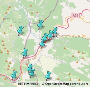 Mappa Via tiburtina valeria km 69, 67061 Carsoli AQ, Italia (4.18)