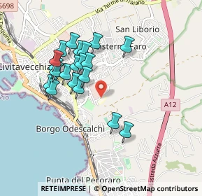 Mappa Via Ciro Corradetti, 00053 Civitavecchia RM, Italia (0.86)