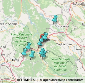 Mappa Zona Industriale Le campora, 67061 Carsoli AQ, Italia (9.47545)