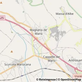 Mappa Magliano de' Marsi