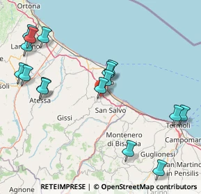 Mappa Via S. Michele, 66051 Vasto CH, Italia (20.34313)