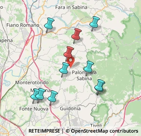 Mappa SP Pascolare, 00018 Ponte , Italia (7.79364)