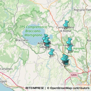 Mappa Via Enrico Mattei, 00061 Anguillara Sabazia RM, Italia (6.87)