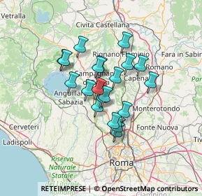 Mappa Via Magliano, 00060 Formello RM, Italia (10.1445)