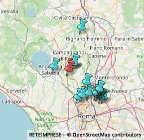 Mappa Via Magliano, 00060 Formello RM, Italia (13.45824)