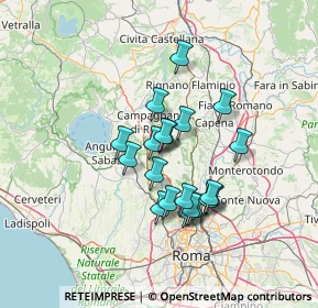 Mappa Via Magliano, 00060 Formello RM, Italia (11.2815)